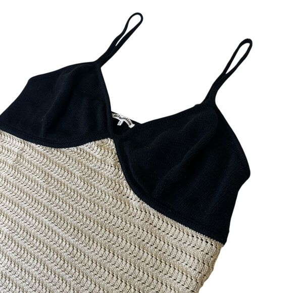 REFORMATION April V-Neck Contrast Organic Cotton Top - Picture 5 of 14